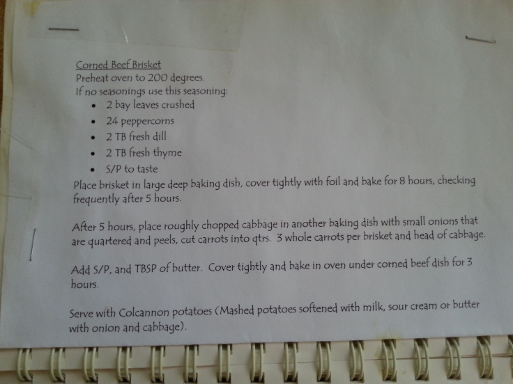 Corned Beef Cabbage Recipe